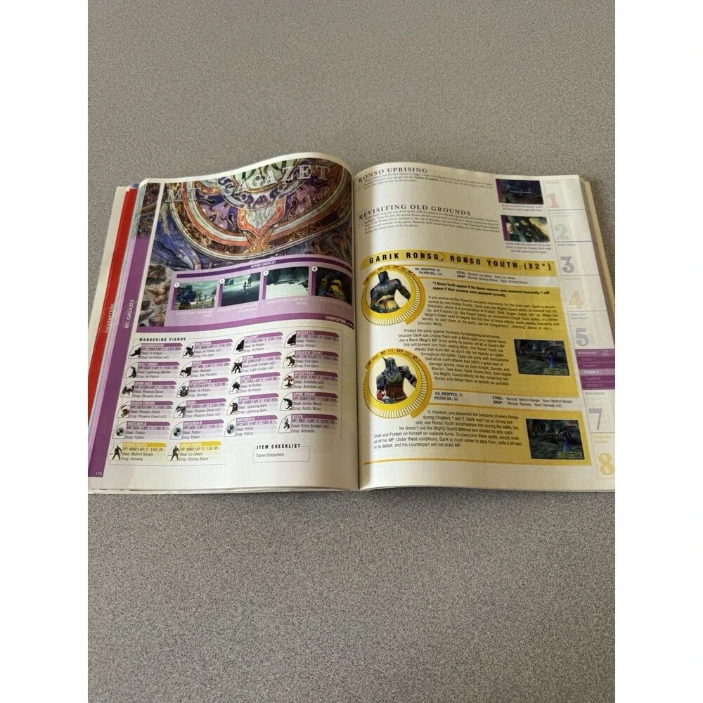 Final Fantasy X-2 Official Strategy Guide BradyGames w/ Poster PS2 Square Enix